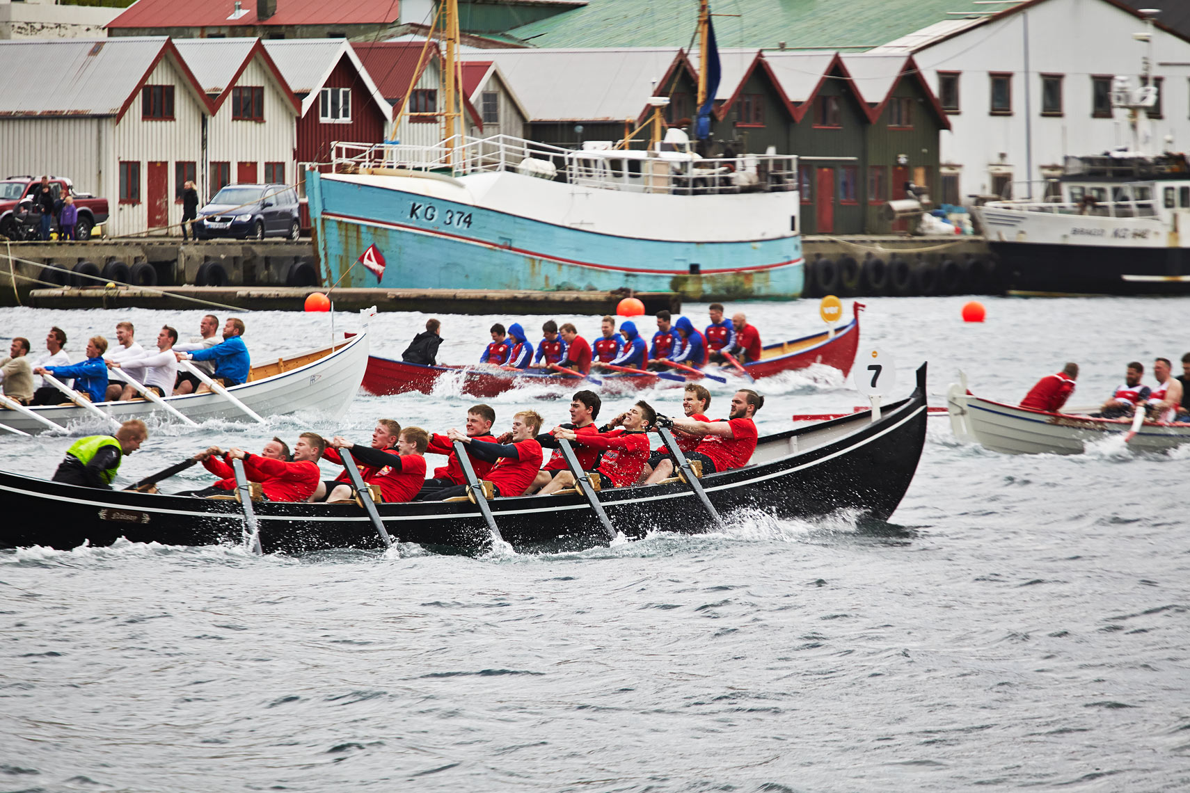 Rowing race in Klaksvik